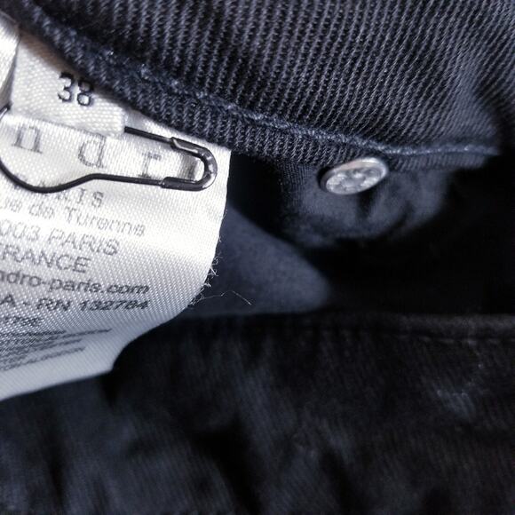 Sandro Paris Distressed Midrise Jeans - Picture 12 of 13